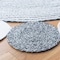 Safavieh 6 x 6 ft. Cape Cod Round Area Rug, Charcoal & Ivory CAP231H-6R - alternate 3